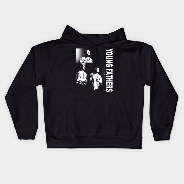 Young Fathers Kids Hoodie by RansomNote